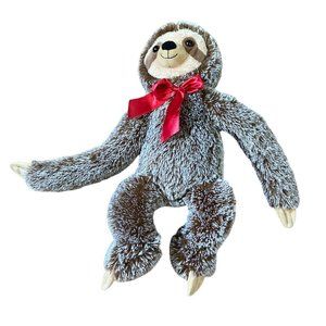 holiday time plush sloth